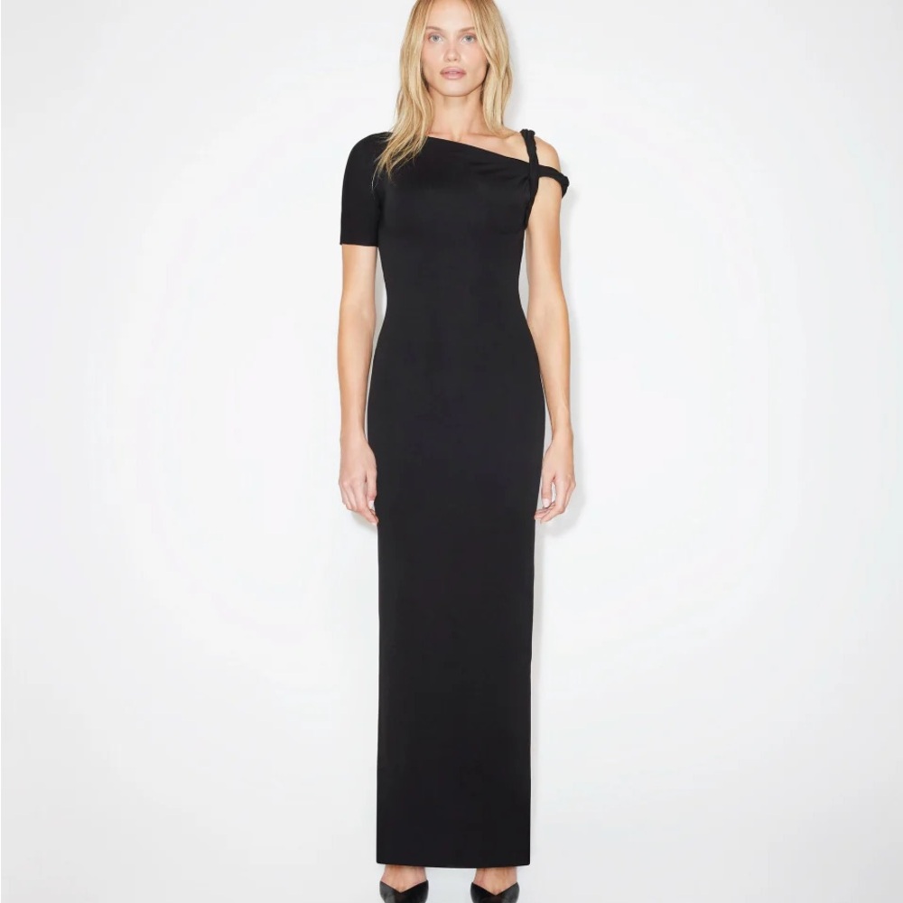 Khy Chic One-Shoulder Black Dress